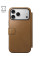 Шкіряний чохол-книжка Nomad Modern Camino для iPhone 18 Pro/17 Pro English Tan - 2 - 0