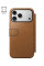 Шкіряний чохол-книжка Nomad Modern Horween для iPhone 18 Pro/17 Pro Saddle - 2 - 0