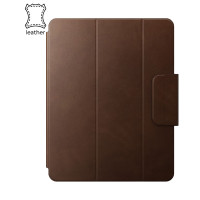 Nomad Leather Folio Brown for iPad Pro 13" M4/M5
