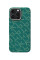 Чохол Pitaka Tactile Woven Case Monogram Green/Gold for iPhone 16 Pro (KI1601PTK) - 2 - 0