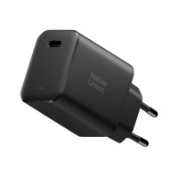 Мережевий зарядний пристрій Native Union Fast GaN Charger PD 45W USB-C Port Black (FAST-PD45-BLK-EU)