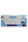 Бездротова клавіатура KZZI K75 Lite UA/ENG (Rainbow Switch) Blue Sea (6935280824654) - 2 - 0