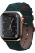 Ремешок для часов Njord Salmon Leather Strap Dark Green for Apple Watch 41mm/40mm - 2 - 0