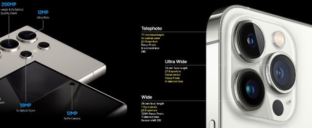 Порівняння Samsung Galaxy S24 Ultra та iPhone 15 Pro Max - 1