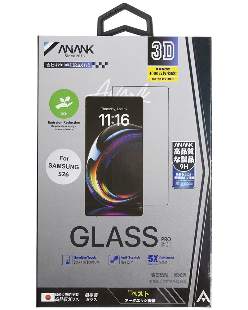 Захисне скло ANANK 3D HD 5X Reinforced для Samsung Galaxy S26 - 3 - 2