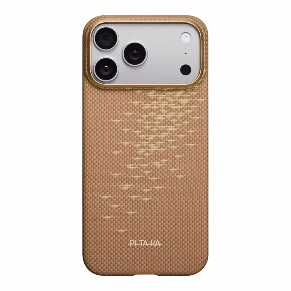 Чохол Pitaka Ultra-Slim Golden Glint для iPhone 17 Pro Max