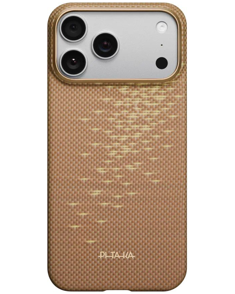 Чохол Pitaka Ultra-Slim для iPhone 17 Pro Max Golden Glint - 3 - 1