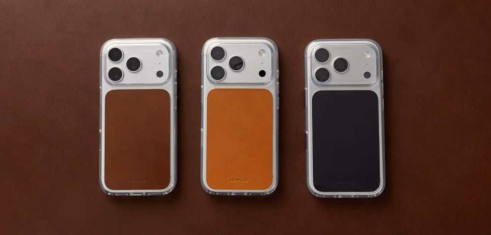 Всі кольори чохлів Nomad Clear Horween для iPhone 18 Pro Max