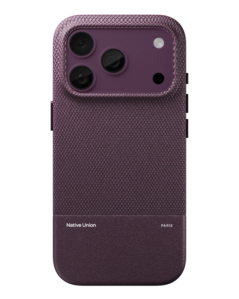 Чохол Native Union (Re)Classic для iPhone 18 Pro/17 Pro Burgundy - 3 - 1