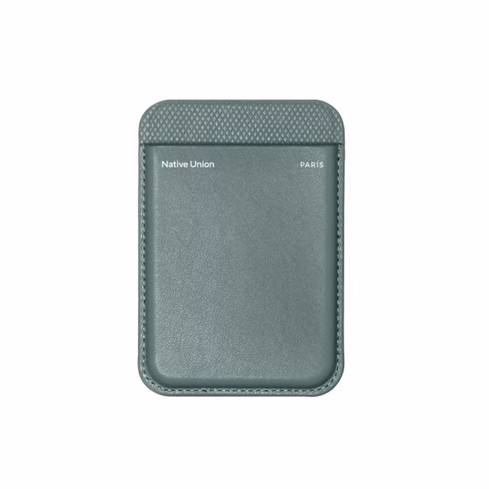 Магнітний гаманець Native Union (Re)Classic Magnetic Wallet Sage з преміального матеріалу Yatay для смартфонів з підтримкою MagSafe