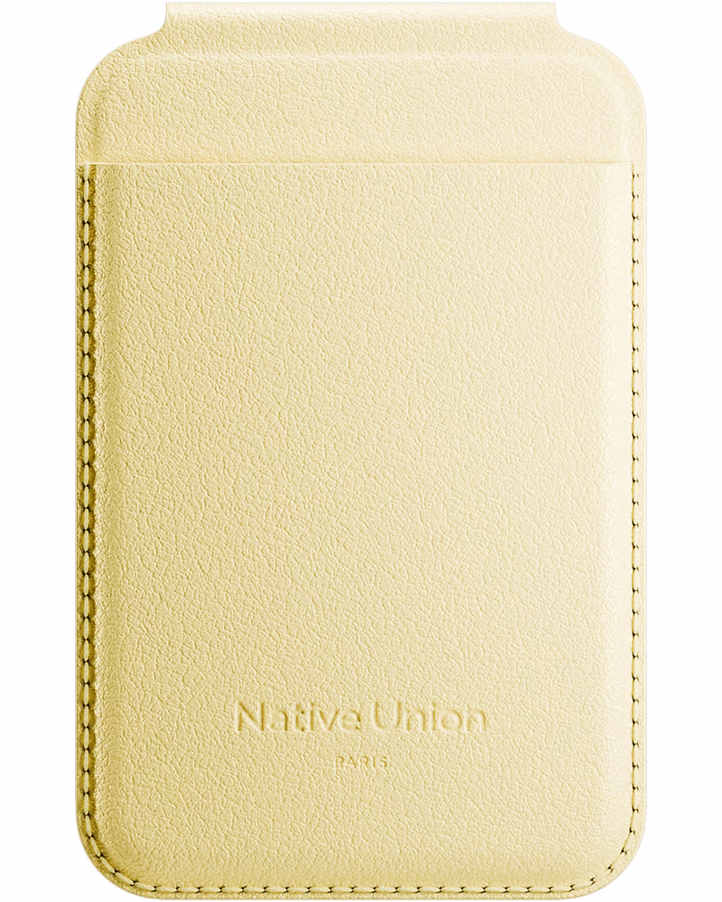 Магнітний картхолдер-підставка Native Union Active Lemon (ACT-LMO-WAL)