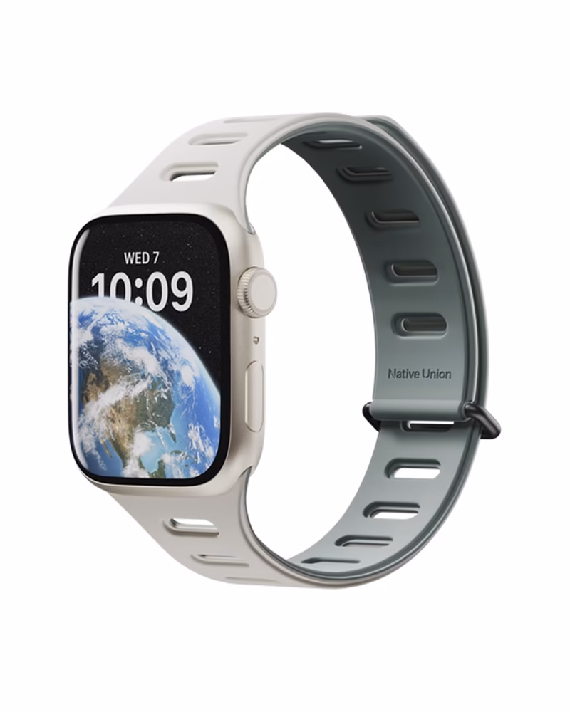 Ремінець для годинника Native Union Active Magnetic Band Slate Green for Apple Watch 49/45/44mm (ACTBAND-AW-L-GRNS)