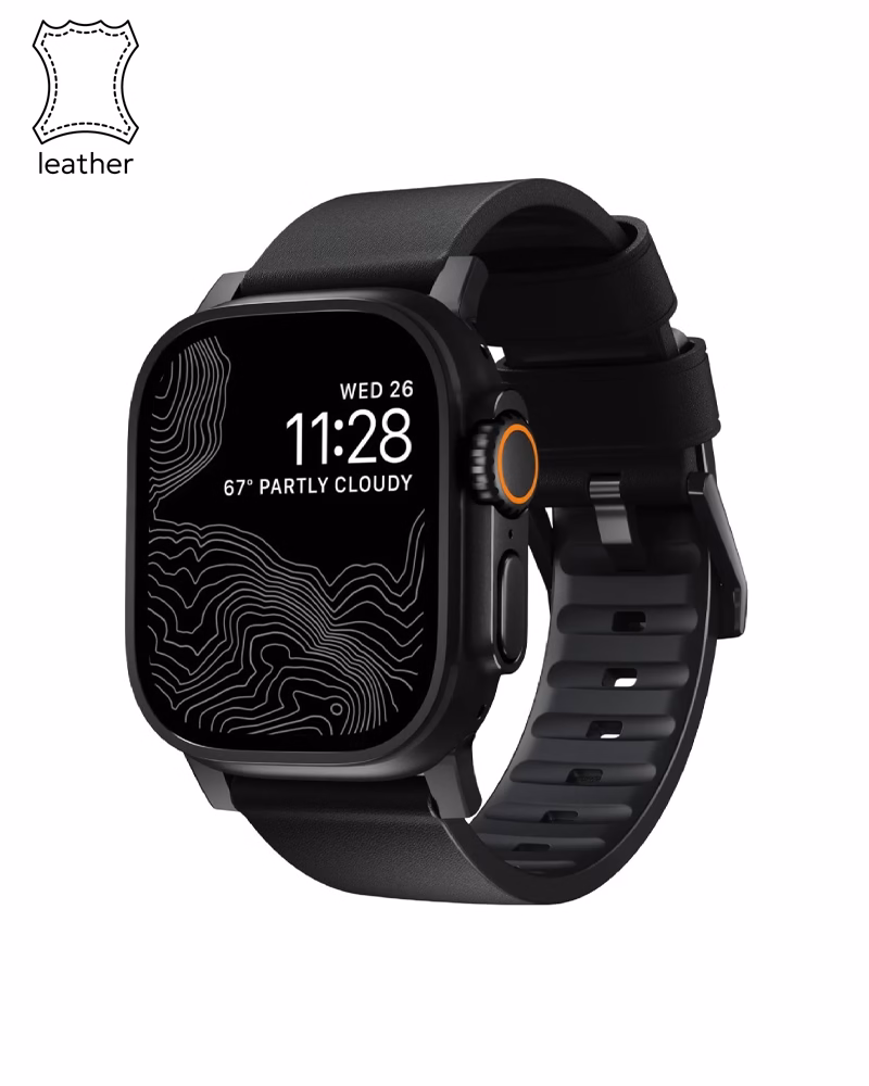 Ремешок для Apple Watch Nomad Active Band Pro Hardware Black 46mm/49mm