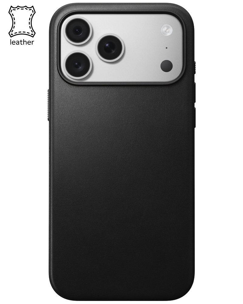 Шкіряний чохол Nomad Modern Camino для iPhone 18 Pro Max/17 Pro Max Black - 3 - 1