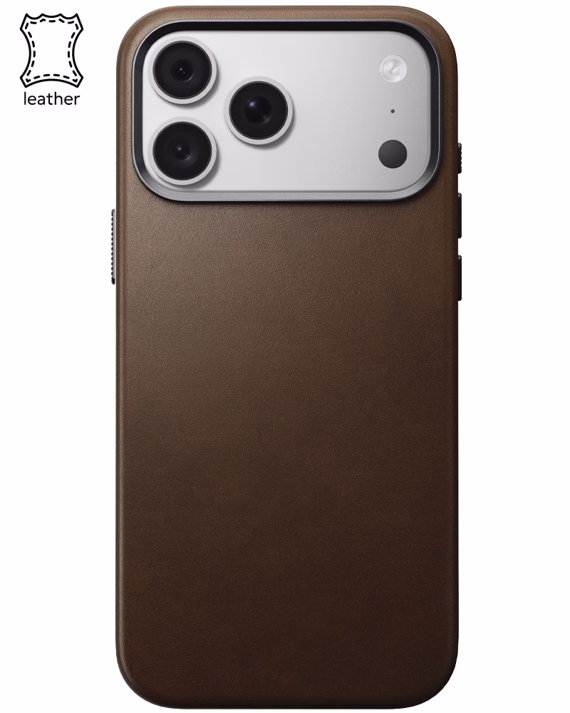 Шкіряний чохол Nomad Traditional Camino для iPhone 18 Pro Max/17 Pro Max Brown