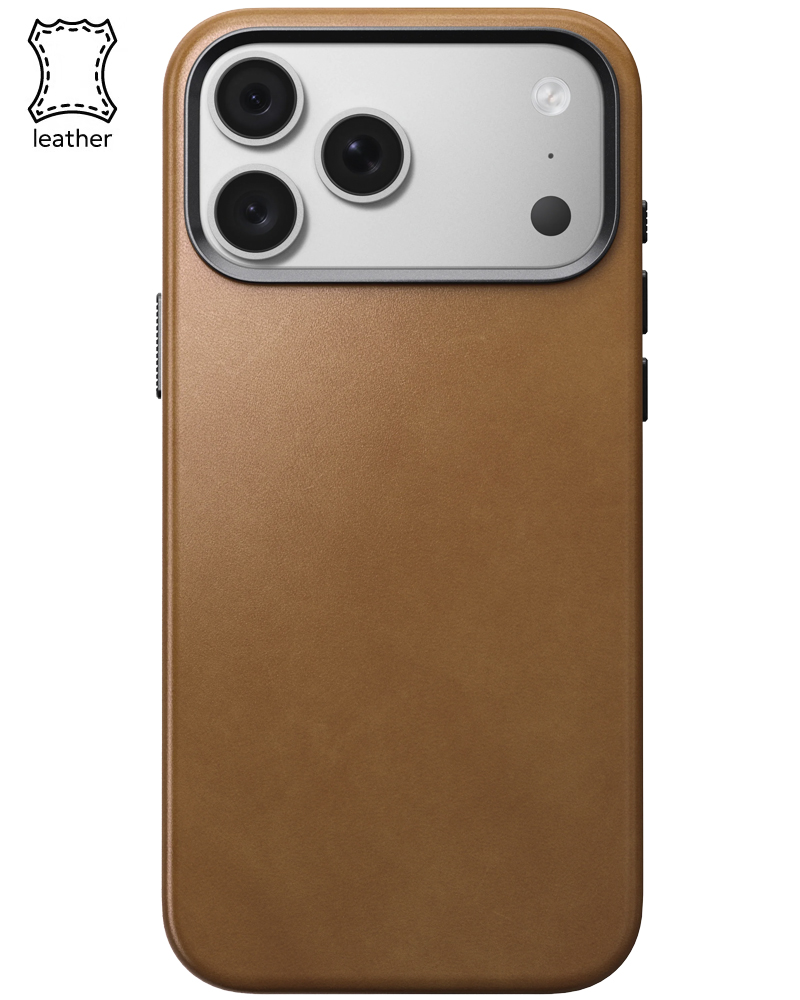 Шкіряний чохол Nomad Traditional Camino для iPhone 18 Pro Max/17 Pro Max English Tan - 3 - 1
