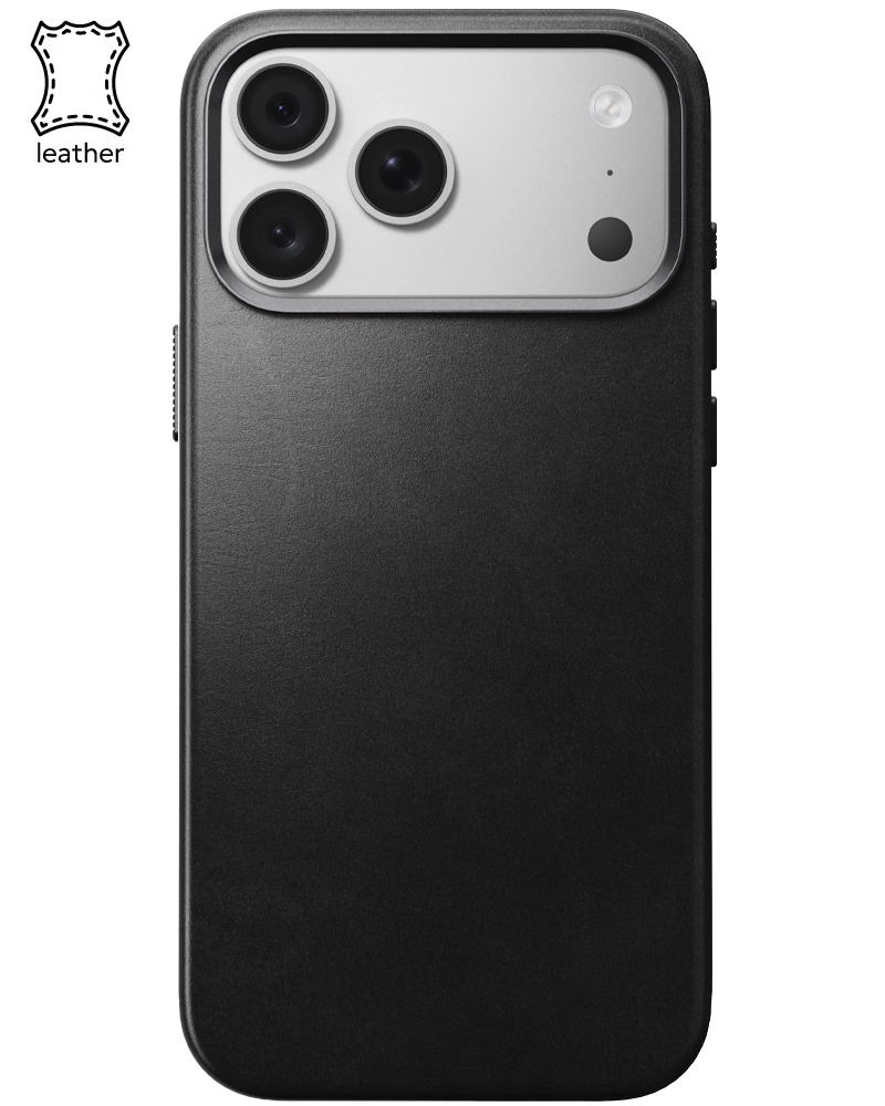 Шкіряний чохол Nomad Traditional Horween для iPhone 18 Pro Max/17 Pro Max Black - 3 - 1