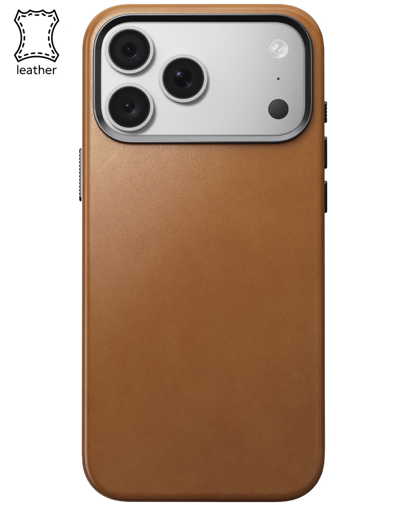 Шкіряний чохол Nomad Traditional Horween для iPhone 18 Pro Max/17 Pro Max Saddle - 3 - 1
