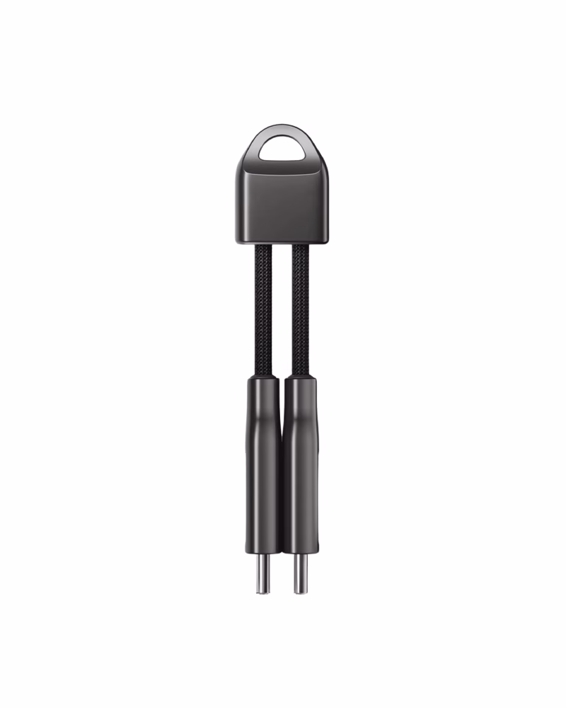 Кабель Nomad USB-C ChargeKey Cable 240W Black (0,12 m) (NM014995858)