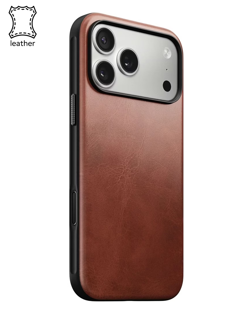 Шкіряний чохол Nomad Modern Horween Olde Dublin для iPhone 17 Pro - 3 - 1