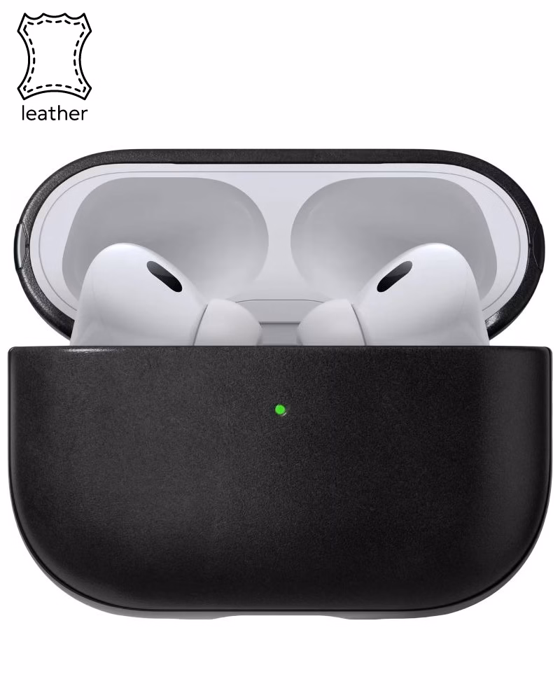 Чохол Nomad Modern Leather Black Horween для Airpods Pro 2nd Gen (NM01996385)