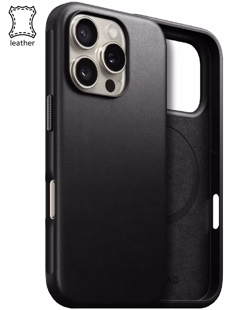 Чохол Nomad Modern Leather Case Back for iPhone 16 Pro Max (NM01693185)