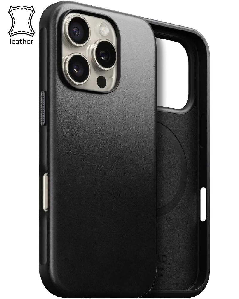 Чохол Nomad Modern Leather Case Back Horween for iPhone 16 Pro (NM01694885)