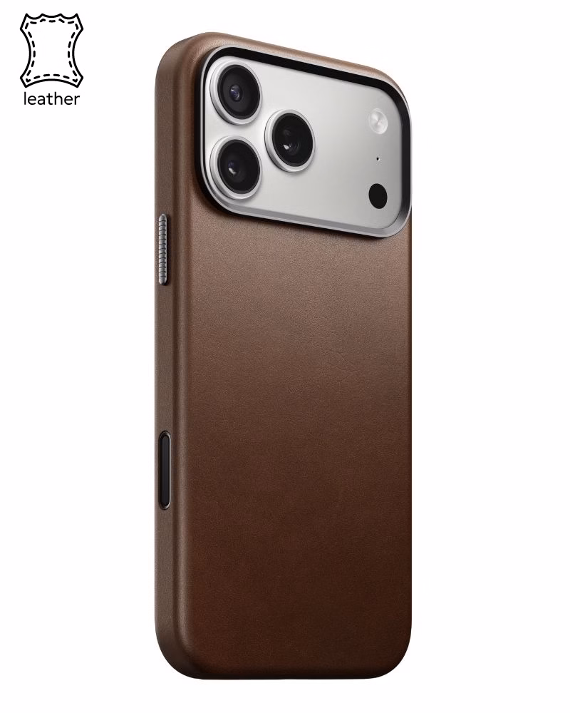 Шкіряний чохол Nomad Traditional Brown для iPhone 17 Pro Max