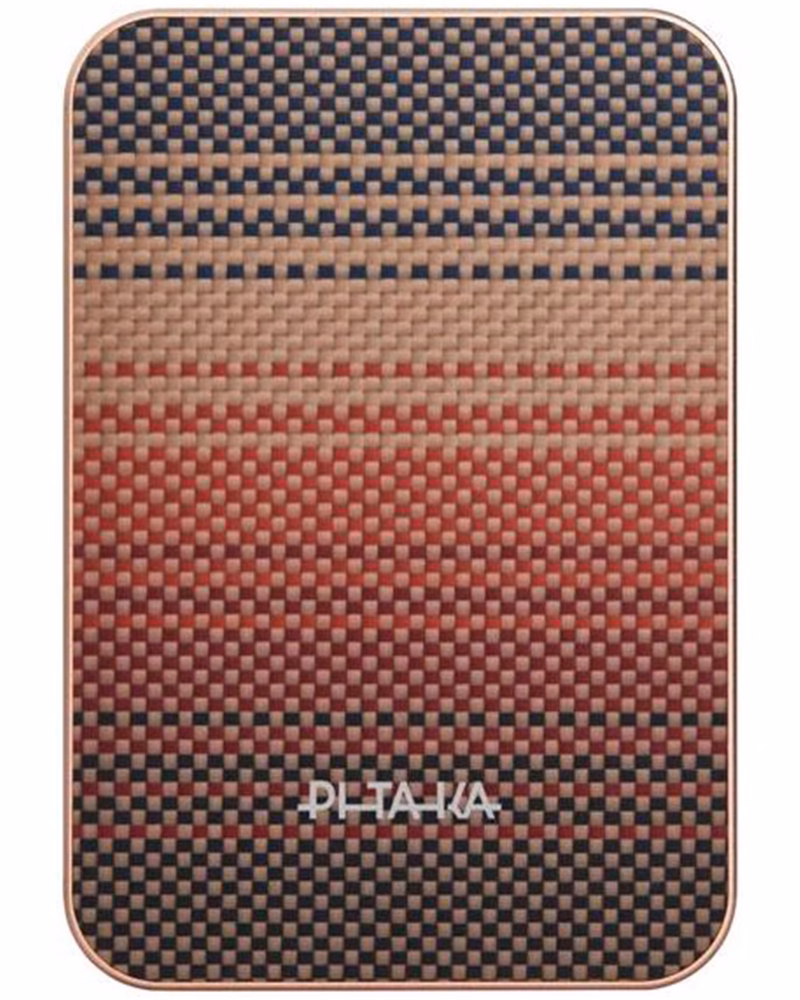 Портативная батарея Pitaka Aramid Fiber Qi2 10000mAh Sunset