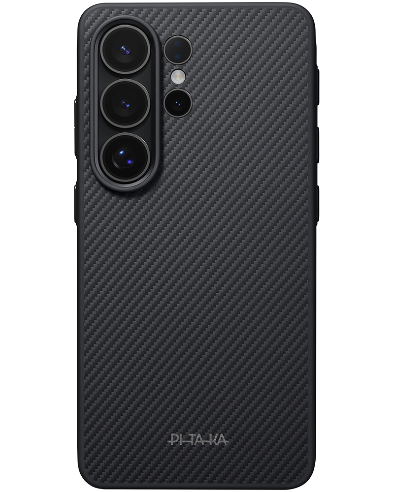 Чохол Pitaka Cairn Classic Twill 600D для Samsung Galaxy S26 Ultra Black/Grey - 3 - 1