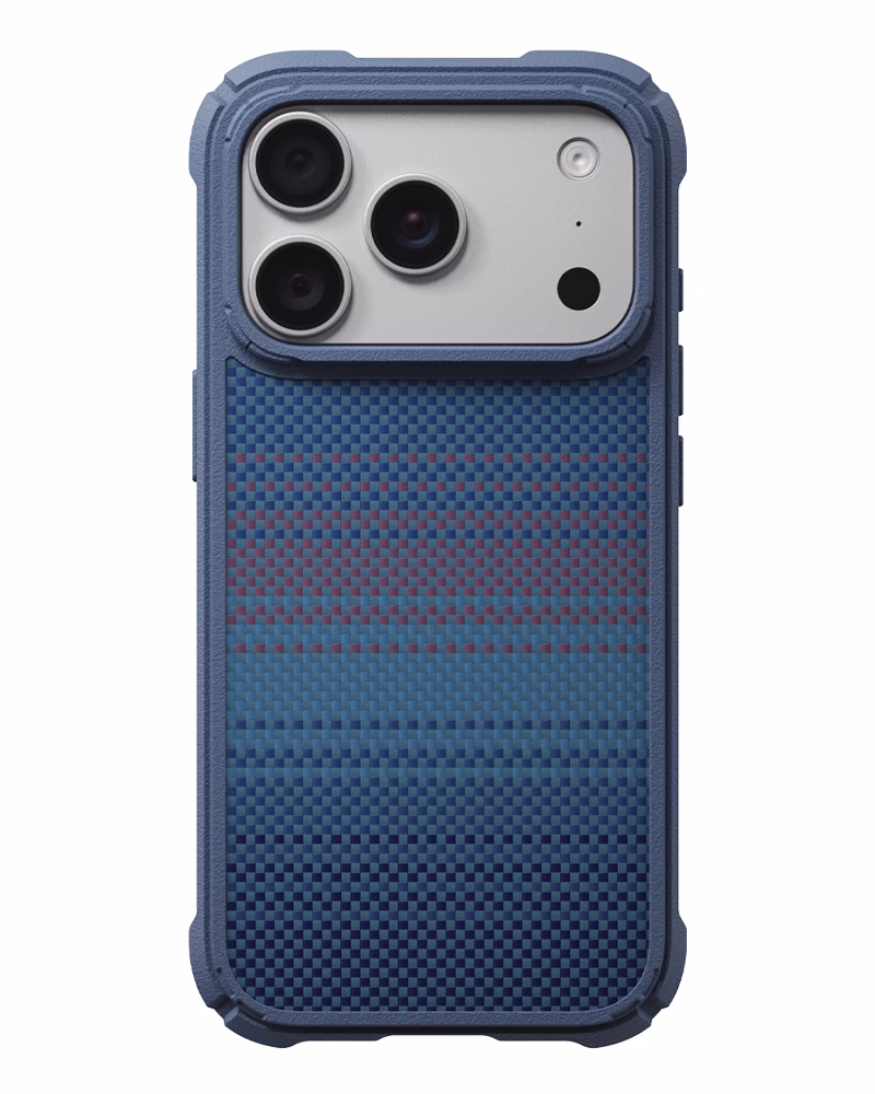 Чохол Pitaka Cairn Military Grade Protective для iPhone 18 Pro/17 Pro Nights-Midnight-01
