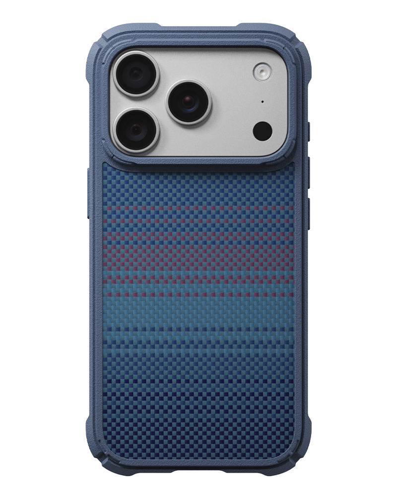 Чехол Pitaka Cairn Military Grade Protective для iPhone 18 Pro/17 Pro Nights-Midnight-01 - 3 - 1