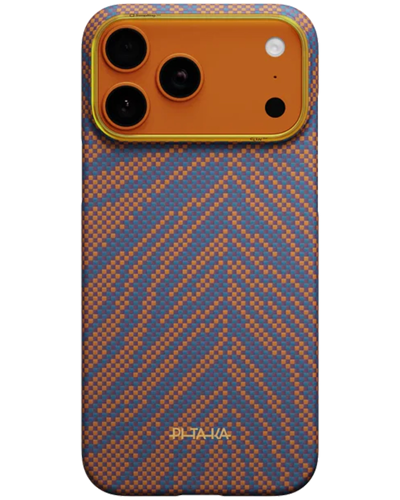 Чохол Pitaka Edge Ultra-Slim Breath of Veins для iPhone 17 Pro Max Burning Orange - 3 - 1