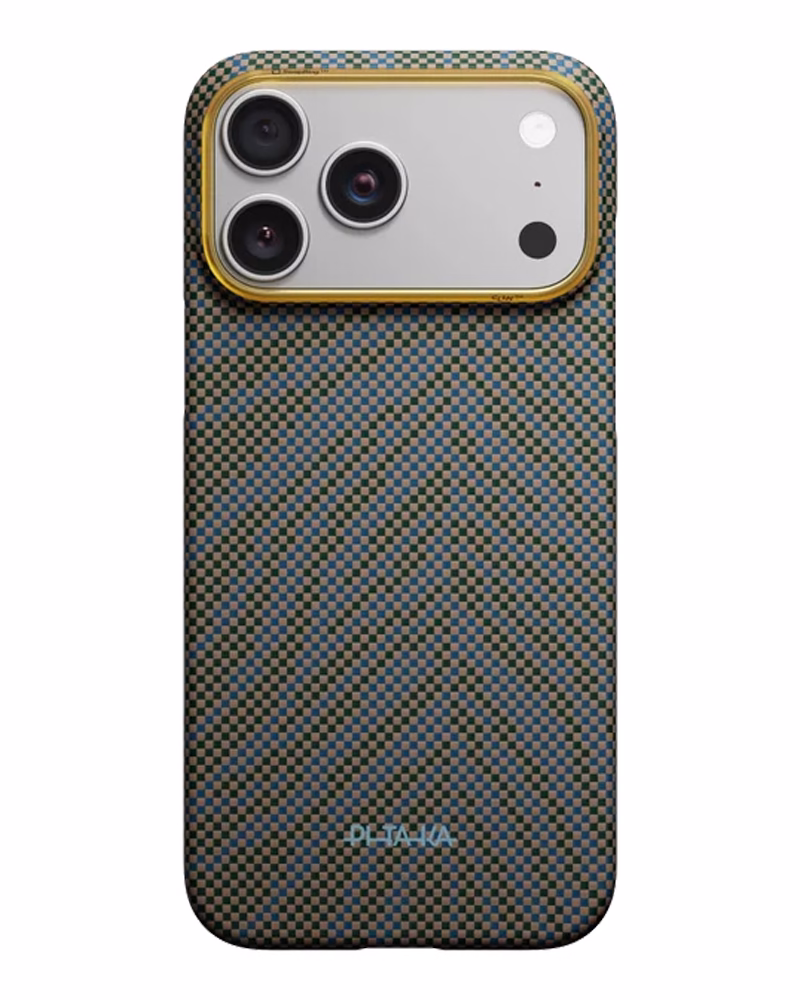 Чохол Pitaka Edge Ultra-Slim Breath of Veins для iPhone 17 Pro Dive Green