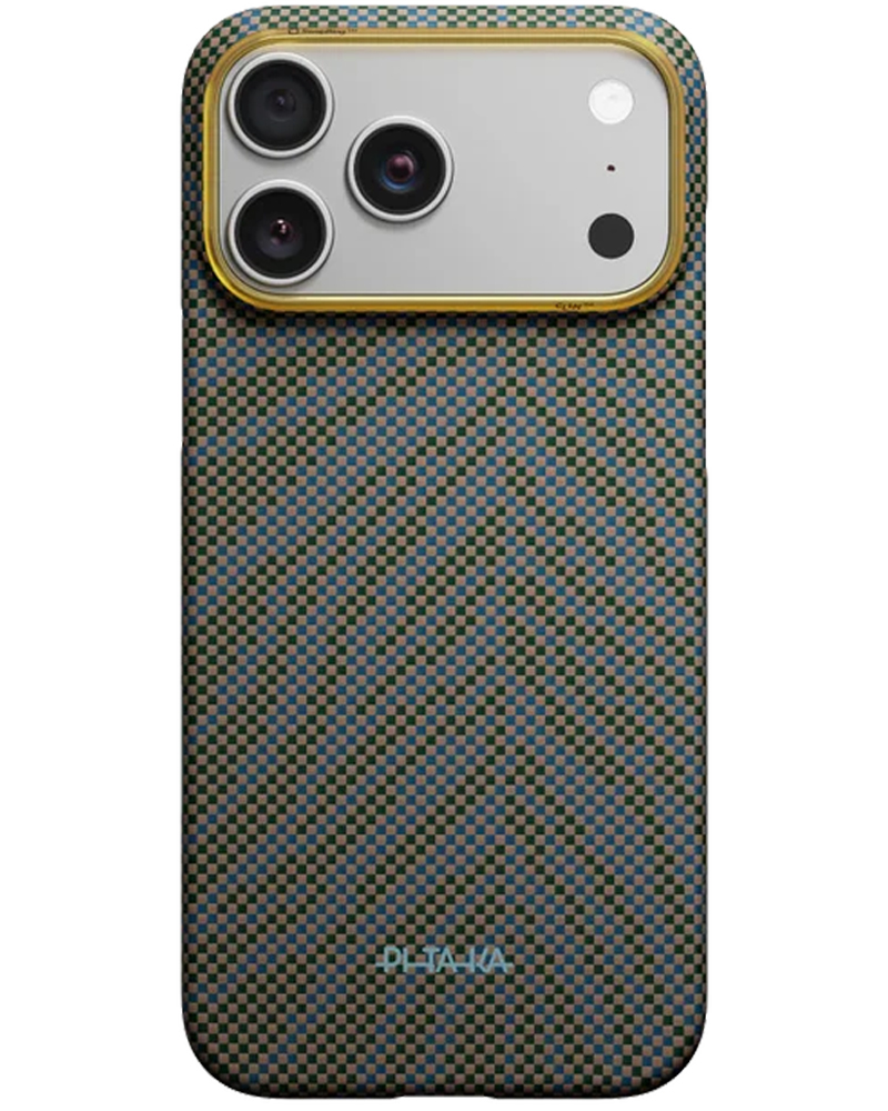 Чохол Pitaka Edge Ultra-Slim Breath of Veins для iPhone 17 Pro Max Dive Green - 3 - 1