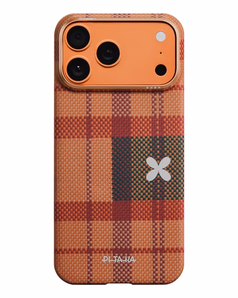 Чохол Pitaka Edge Ultra-Slim Flora для iPhone 17 Pro Cloud Dusk