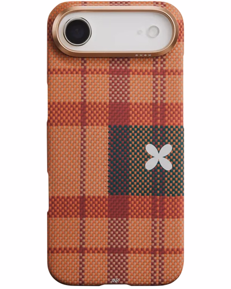 Чохол Pitaka Edge Ultra-Slim Flora in Grid для iPhone Air Cloud Dusk