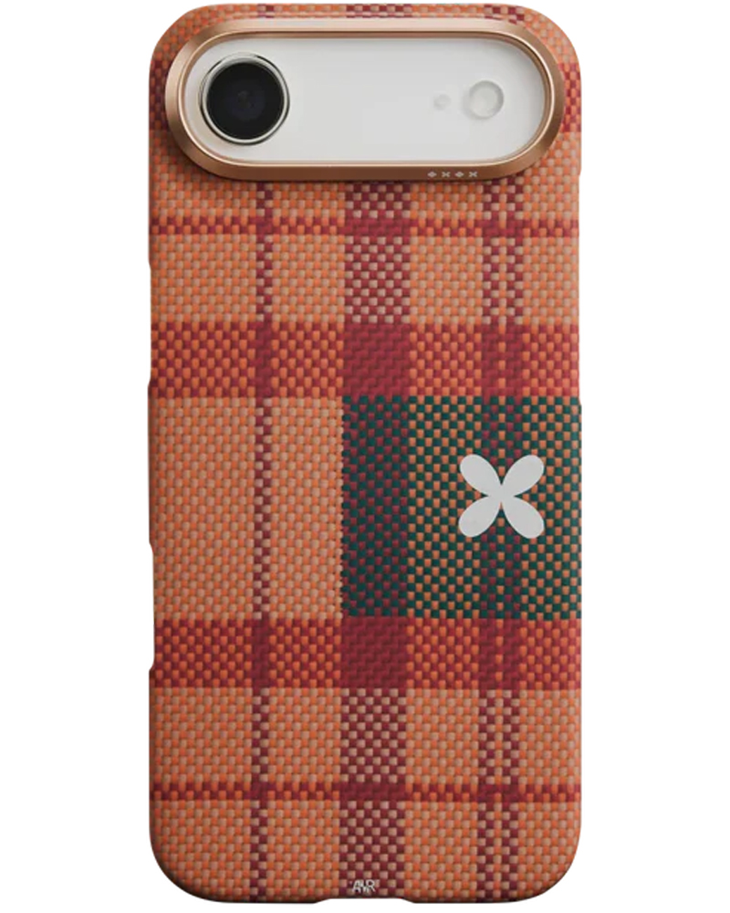 Чохол Pitaka Edge Ultra-Slim Flora in Grid для iPhone Air Cloud Dusk - 3 - 1