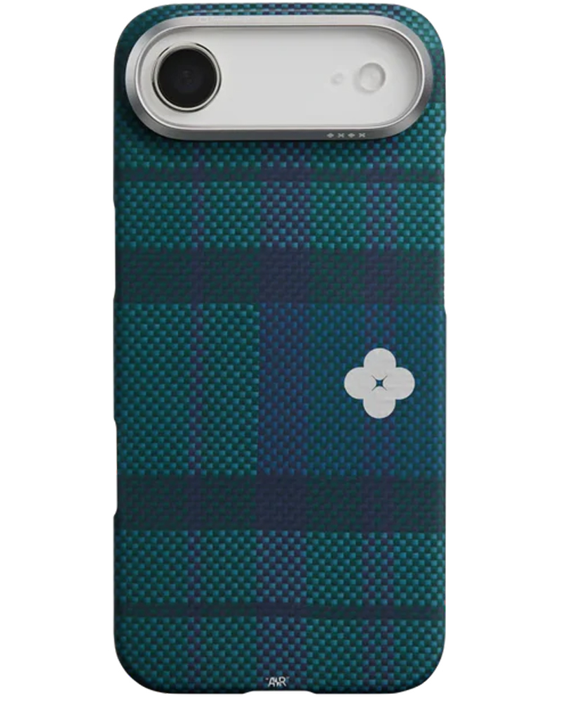 Чохол Pitaka Edge Ultra-Slim Flora in Grid для iPhone Air Forest Dawn - 3 - 1