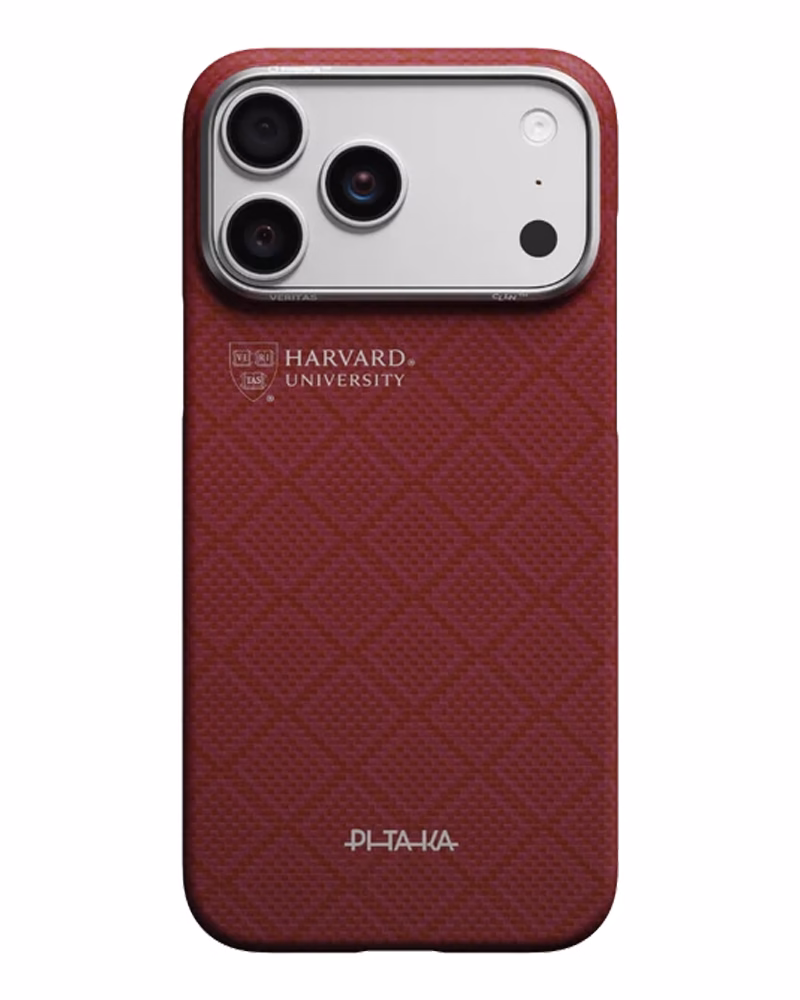 Чохол Pitaka Edge Ultra-Slim для iPhone 17 Pro Harvard Crimson