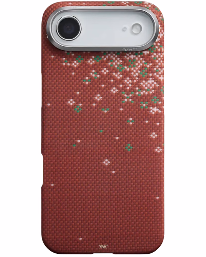 Чохол Pitaka Edge Ultra-Slim Sakura Hours для iPhone Air Daybreak Red