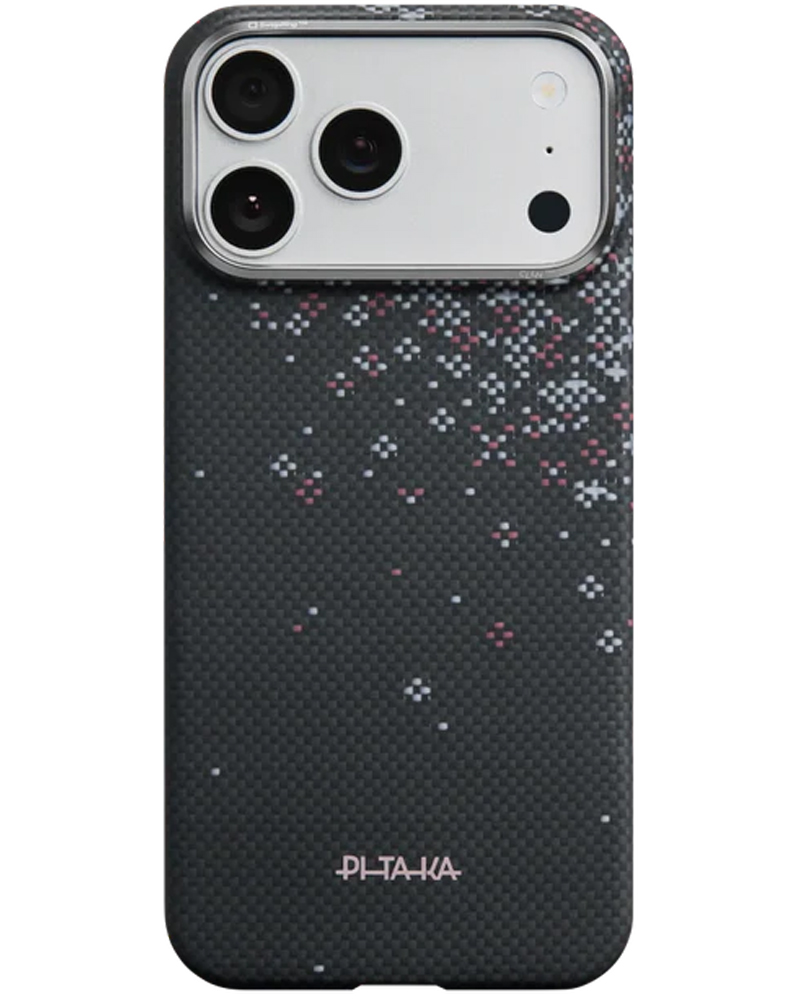 Чохол Pitaka Edge Ultra-Slim Sakura Hours для iPhone 17 Pro Max Midnight Black - 3 - 1