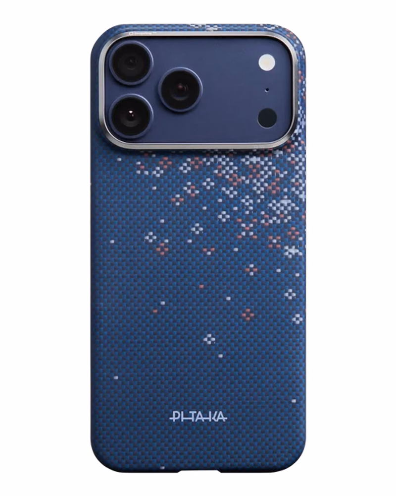Чохол Pitaka Edge Ultra-Slim Sakura Hours для iPhone 17 Pro Nightfall Blue