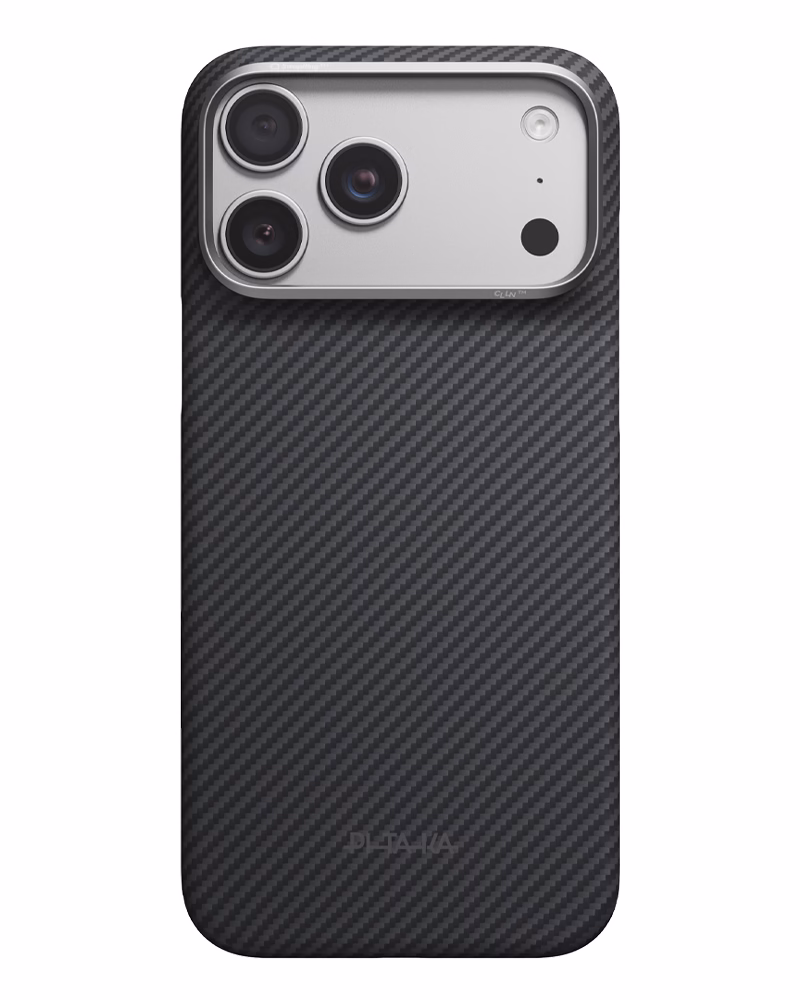 Чохол Pitaka Edge Ultra-Slim Twill Black/Grey для iPhone 18 Pro/17 Pro