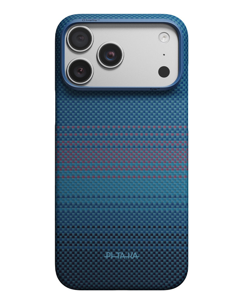 Чохол Pitaka Edge Ultra-Slim Nights-Midnight-01 для iPhone 18 Pro/17 Pro - 3 - 1