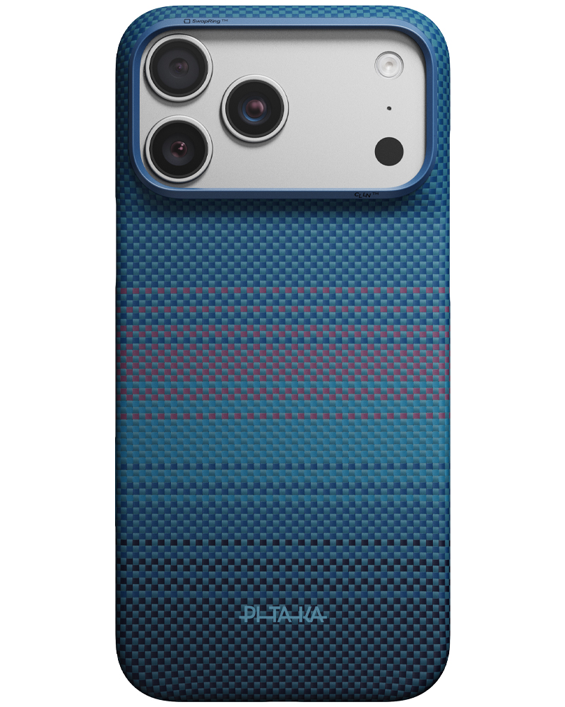 Чохол Pitaka Edge Ultra-Slim Nights-Midnight-01 для iPhone 18 Pro Max/17 Pro Max - 3 - 1