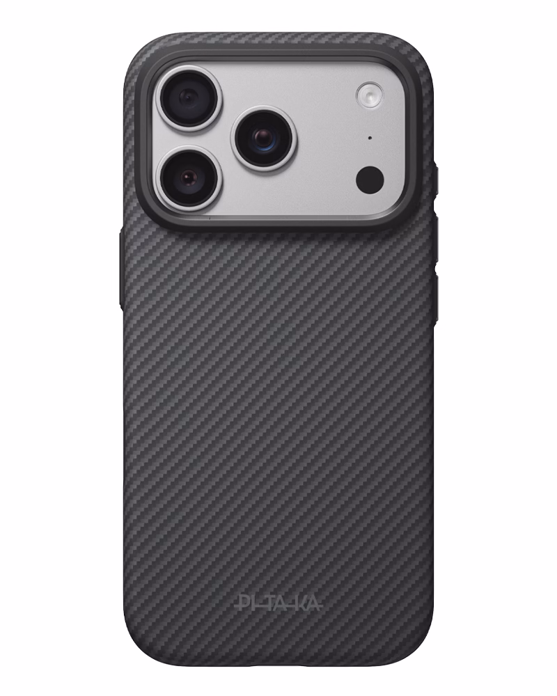 Чохол Pitaka Summa Supreme Craft Twill Black/Grey для iPhone 18 Pro/17 Pro