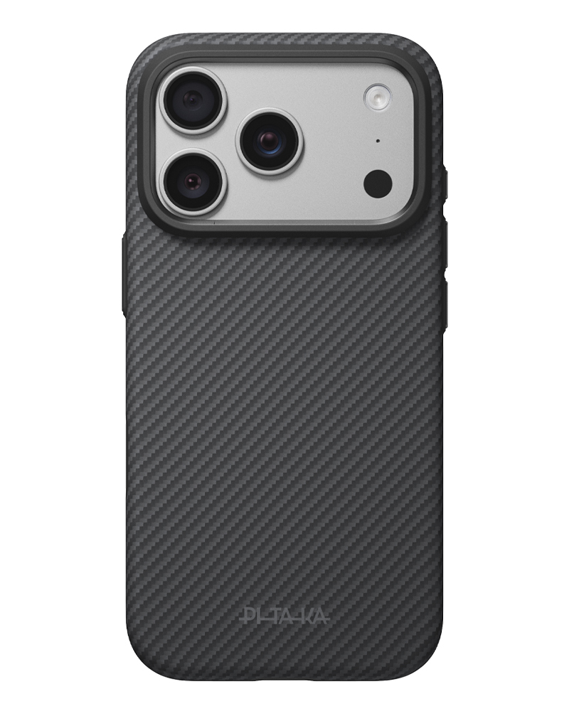 Чохол Pitaka Summa Supreme Craft Twill Black/Grey для iPhone 18 Pro/17 Pro - 3 - 1