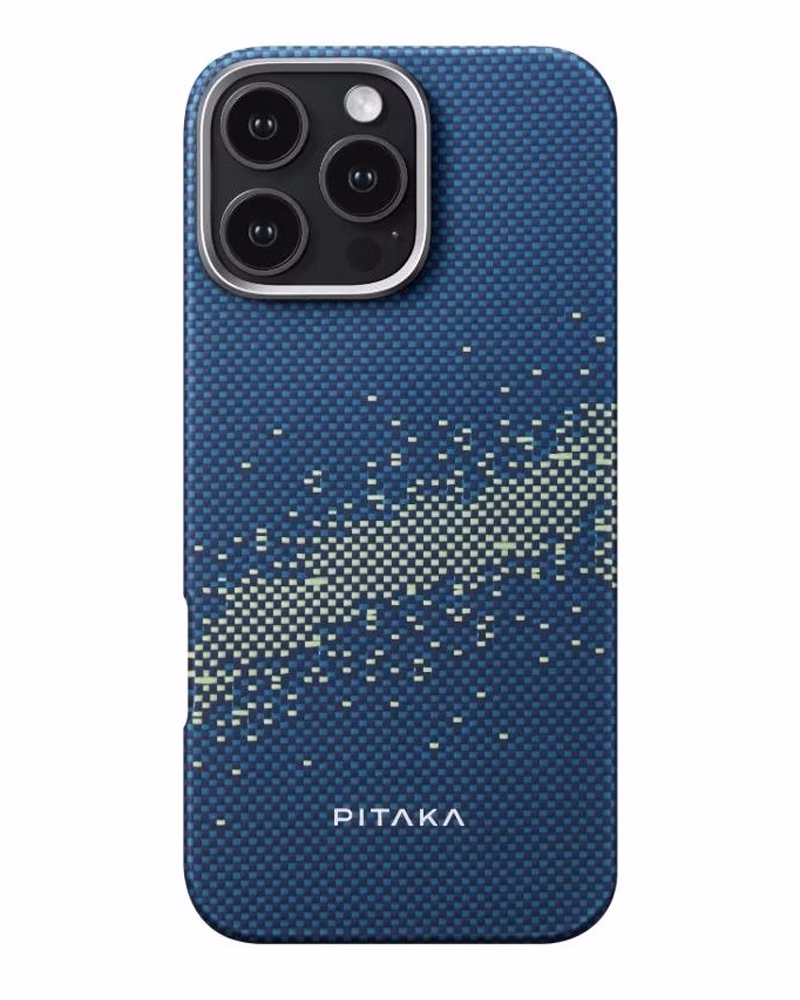 Чохол Pitaka Tactile Woven Case StarPeak Milky Way Galaxy for iPhone 16 Pro (KI1601PMYG)