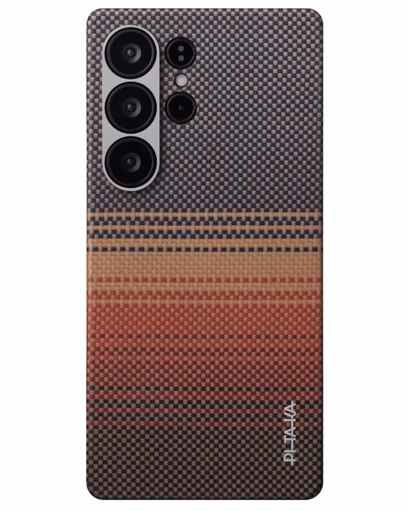 Чохол Pitaka Tactile Woven Case Sunset for Samsung Galaxy S25 Ultra (KS2503U)
